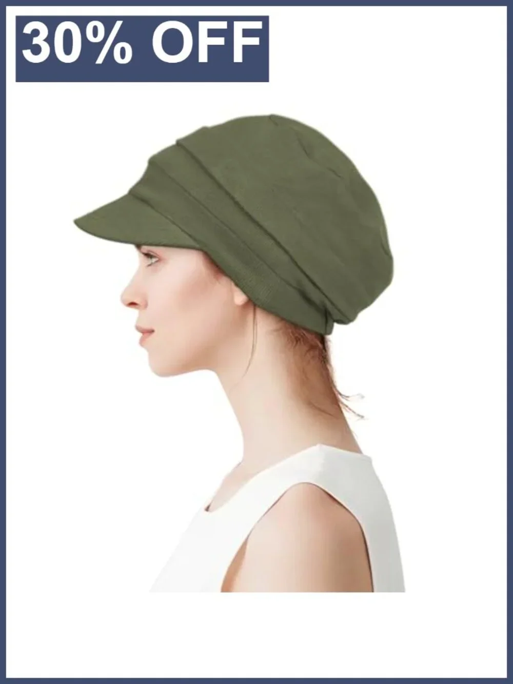Satin Lined Winter Beanie for Curly Frizzy Hair Oversize Slouchy Knit Hat